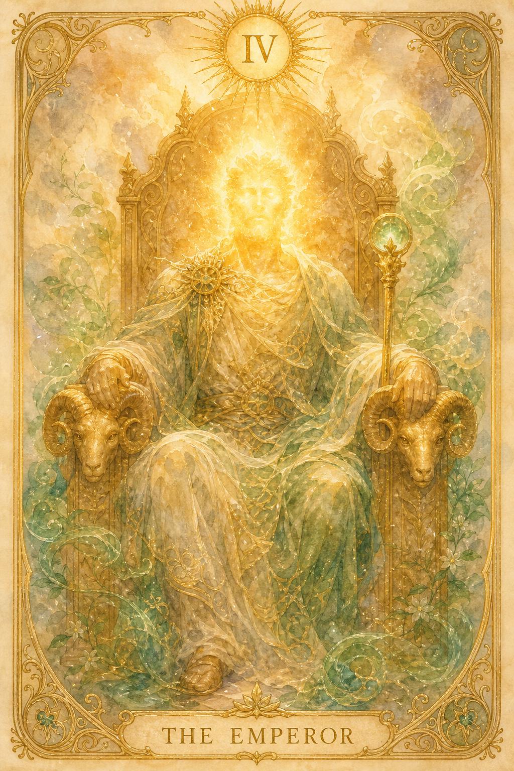 The Emperor reimagined as The Steady Throne
