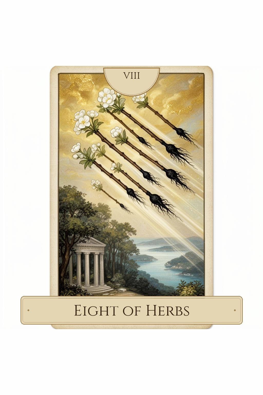 Eight of Herbs · Mint